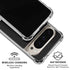 NFL New Orleans Saints Shutout Pixel 9/9 Pro Clear Case